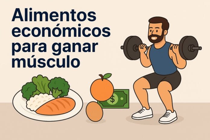 Alimentos económicos para ganar músculo