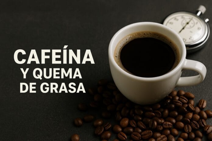 Cafeína quema de grasa: dosis, timing y tolerancia