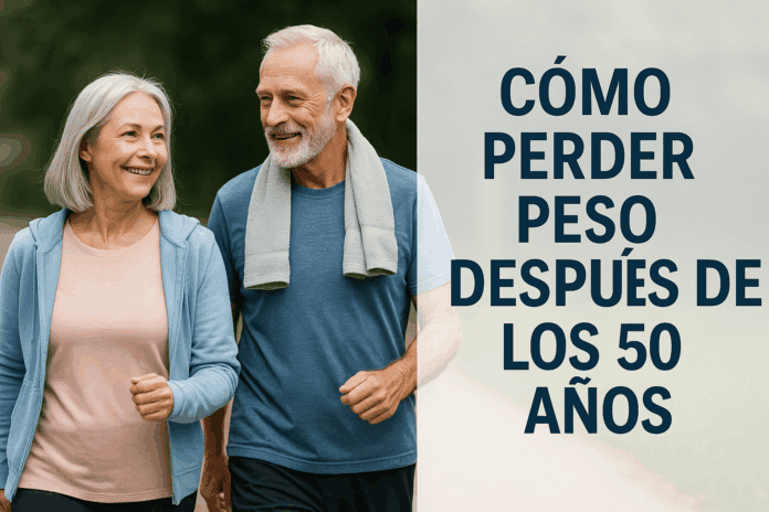 Cómo perder peso después de los 50 años