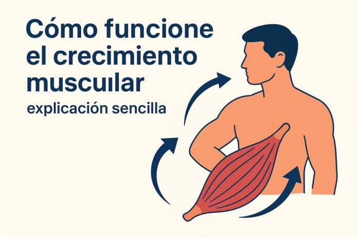 Crecimiento muscular: explicación sencilla para todos