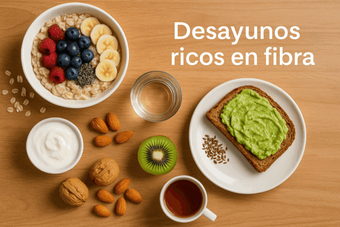 Desayunos ricos en fibra