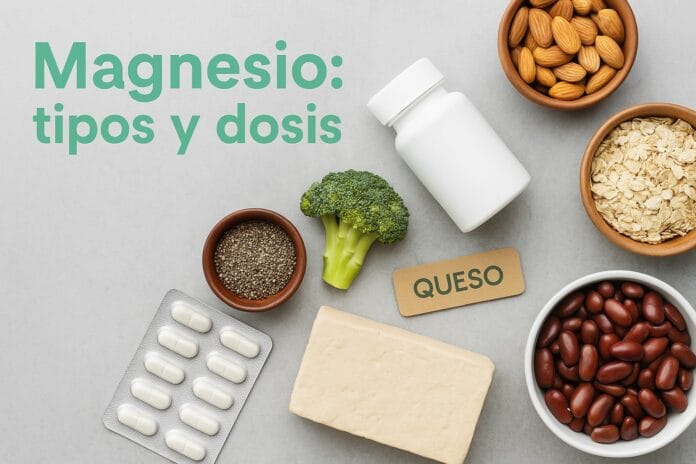 Magnesio tipos y dosis: beneficios para sueño y rendimiento