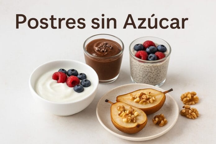 Postres sin azúcar 15 ideas saludables y fáciles Postres sin azúcar
