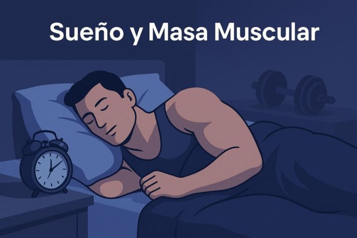 Sueño y masa muscular: cómo el descanso acelera tu progreso