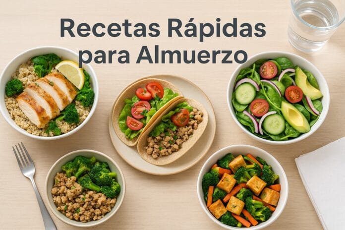 recetas rápidas para almuerzo