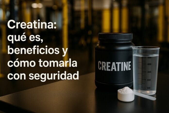 Creatina: qué es, beneficios y cómo tomarla con seguridad