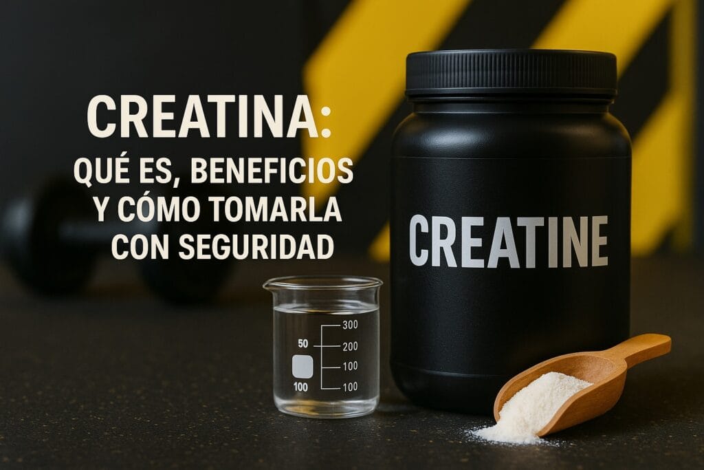 Creatina: qué es, beneficios y cómo tomarla con seguridad