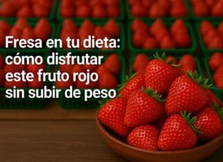 Fresa en tu dieta: cómo disfrutar este fruto rojo sin subir de peso Fresa en tu dieta: cómo disfrutar este fruto rojo sin subir de peso