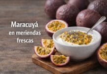 Maracuyá en meriendas frescas Maracuyá en meriendas frescas