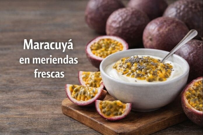 Maracuyá en meriendas frescas Maracuyá en meriendas frescas