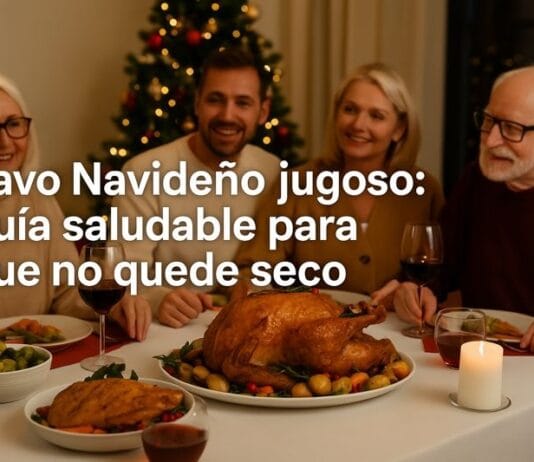 Pavo Navideño jugoso: guía saludable para que no quede seco Pavo Navideño jugoso: guía saludable para que no quede seco
