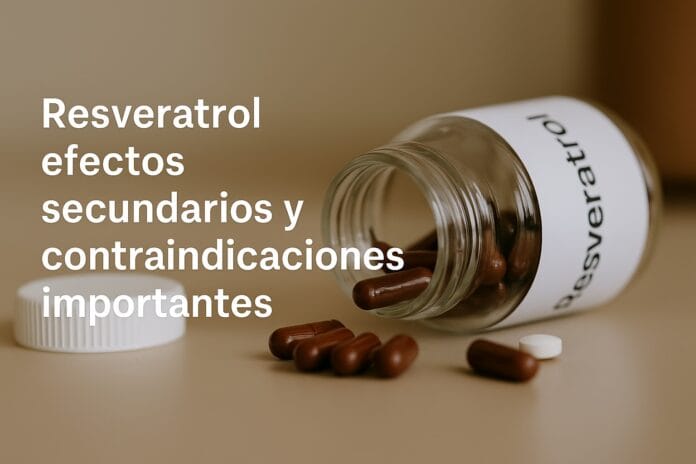 Resveratrol efectos secundarios y contraindicaciones importantes