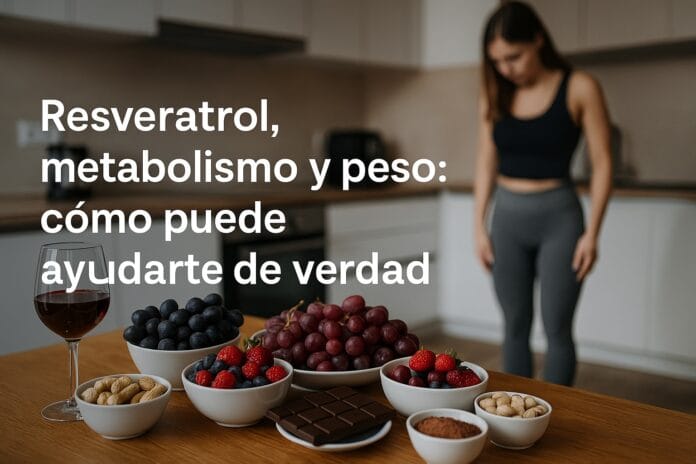 Resveratrol metabolismo peso: cómo puede ayudarte de verdad