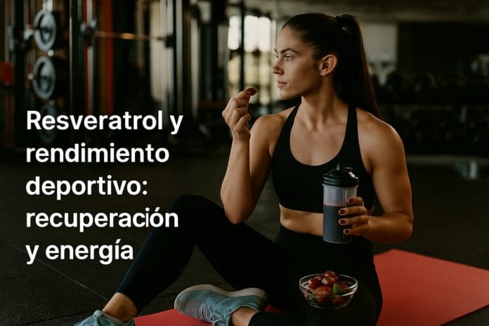 Resveratrol y rendimiento deportivo: recuperación y energía