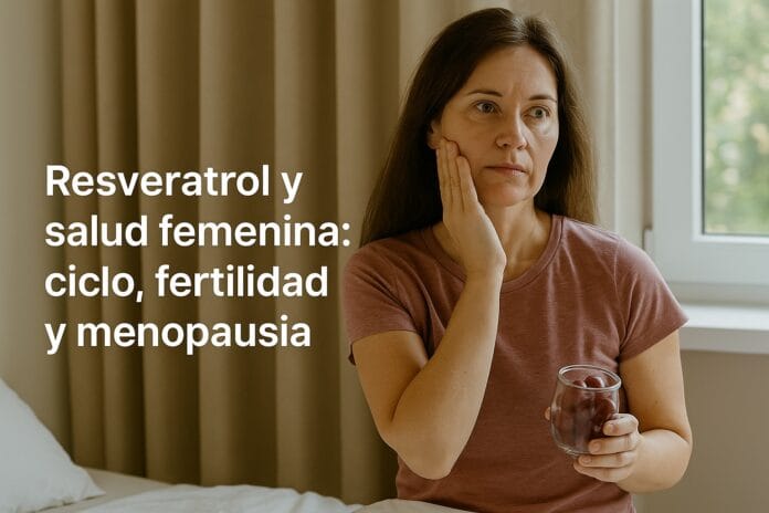 Resveratrol y salud femenina: ciclo, fertilidad y menopausia