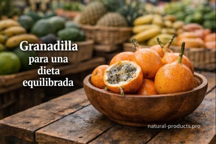 Granadilla para una dieta equilibrada