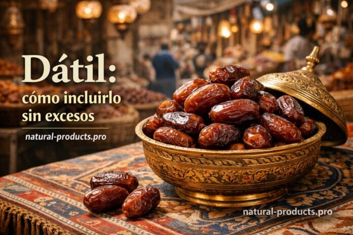 Dátil cómo incluirlo sin excesos Dátil: cómo incluirlo sin excesos