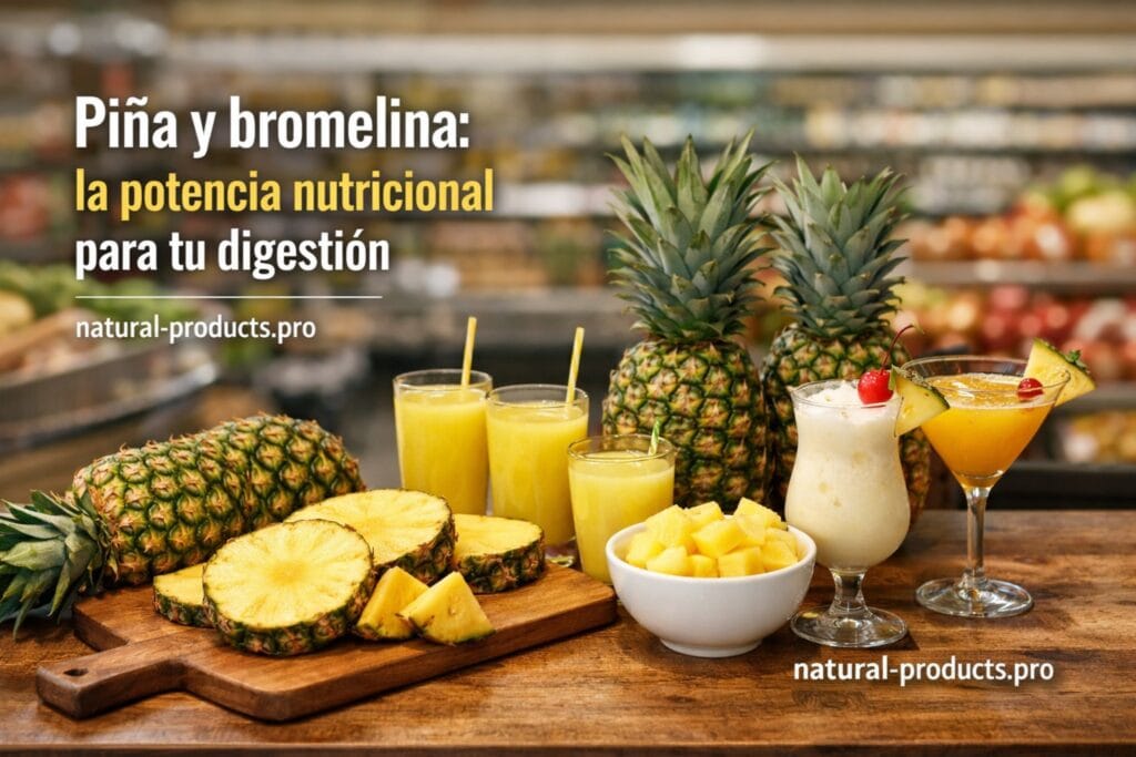 Piña y bromelina: la potencia nutricional para tu digestión